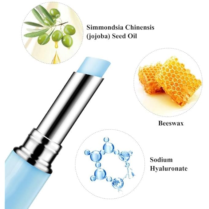 AKARY HYALURONIC ACID LIP BALM, LIP MOISTURIZER MOISTURIZING LIPS LONG-LASTING PROTECTION NOURISHING LIP CARE, HYDRATING LIP BALM PREVENT DRYNESS & CHAPPING, 0.06 OZ - Image 2